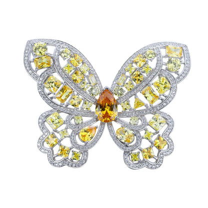 Butterfly brooch pendant dual-use models